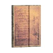 Taccuino Paperblanks, Collezione Preziosi Manoscritti, Cervantes, Lettera al Re, Midi, A righe - 13 x 18 cm