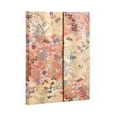 Paperblanks Taccuino copertina rigida, Ultra, Bianco, Kimono Giapponese, Kara-ori - 18 x 23 cm