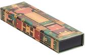 Paperblanks Astuccio Multiuso, Rilegature Sybil Pye, La Tana del Leone - 22 x 3 cm