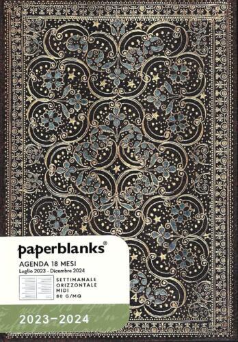 Agenda Paperblanks 2023-2024, 18 mesi, Midi, Orizzontale, I Rilegatori della Regina, La Restaurazione Inglese - 13 x 18 cm  Paperblanks 2023 | Libraccio.it