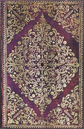 Agenda Paperblanks 2023-2024, 13 mesi Flexis, Maxi, giornaliera, Diamante di Rosette, Viola - 13,5 x 21 cm