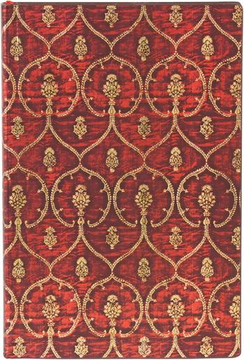 Agenda flexi a copertina morbida, Mini, Velluto Rosso, Velluto Rosso, Righe  Paperblanks 2024 | Libraccio.it