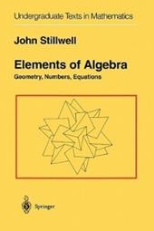 Elements of Algebra