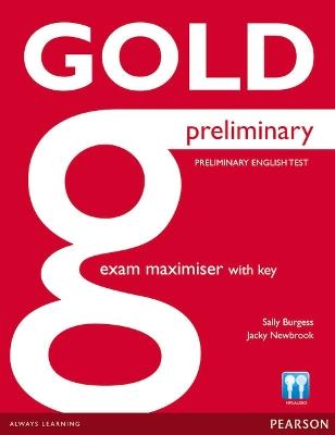 Gold preliminary exam maximiser with key.  - Libro Pearson Longman 2013 | Libraccio.it