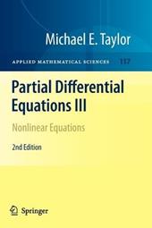 Partial Differential Equations III
