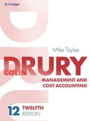 Management and Cost Accounting - Colin Drury, Mike Tayles - Libro Cengage Learning EMEA | Libraccio.it