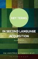 Key Terms in Second Language Acquisition