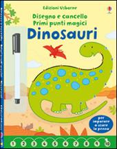 Dinosauri. Primi punti magici. Ediz. illustrata. Con gadget