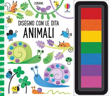 Animali. Ediz. illustrata - Fiona Watt, Erica Harrison - Libro Usborne 2016, Disegno con le dita | Libraccio.it