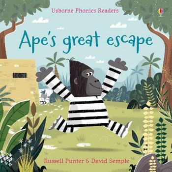 Ape's great escape - Russell Punter - Libro Usborne 2018 | Libraccio.it