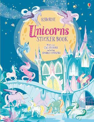 Unicorns sticker book. Con adesivi. Ediz. a colori - Fiona Watt - Libro Usborne 2018 | Libraccio.it