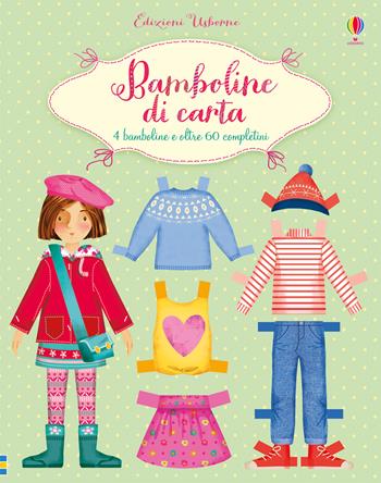 Bamboline di carta. Ediz. a colori - Fiona Watt - Libro Usborne 2018, Attività creative | Libraccio.it