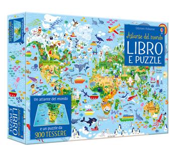 Atlante del mondo. Ediz. a colori. Con puzzle - Sam Smith - Libro Usborne 2018 | Libraccio.it