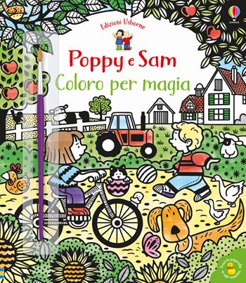 Poppy e Sam. Ediz. illustrata. Con pennello - Jenny Addison - Libro Usborne 2019, Coloro per magia | Libraccio.it
