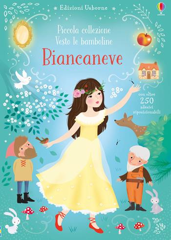 Biancaneve - Fiona Watt - Libro Usborne 2019, Vesto le bamboline. Piccola collezione | Libraccio.it