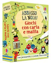 Giochi con carta e matita. Abbasso la noia! Con gadget