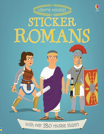 Sticker dressing: Romans. Con adesivi. Ediz. a colori - Louie Stowell - Libro Usborne 2020 | Libraccio.it
