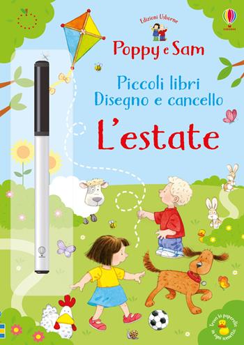 L'estate. Piccoli libri disegno e cancello. Poppy e Sam. Ediz. a colori. Con gadget - Sam Taplin - Libro Usborne 2019 | Libraccio.it