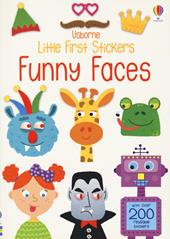 Funny faces. Little first stickers. Con adesivi. Ediz. a colori