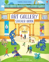 Art gallery sticker book. Con adesivi