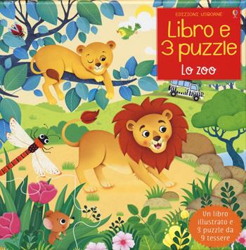 Lo zoo. Ediz. a colori. Con 3 puzzle - Sam Taplin - Libro Usborne 2019, Libro e 3 puzzle | Libraccio.it