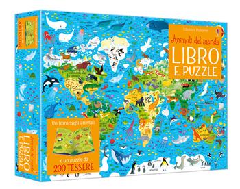 Animali del mondo. Ediz. a colori. Con puzzle - Sam Smith - Libro Usborne 2019 | Libraccio.it
