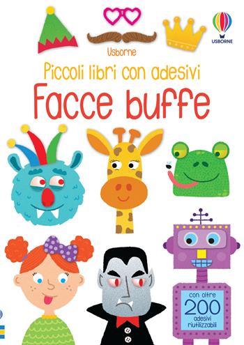 Facce buffe. Ediz. a colori - Sam Smith - Libro Usborne 2019, Piccoli libri con adesivi | Libraccio.it