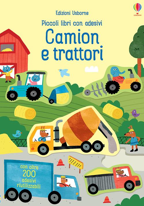 Camion e trattori. Piccoli libri con adesivi. Ediz. a colori - Hannah  Watson - Libro Usborne 2020, Libri
