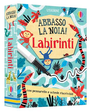 Labirinti. Abbasso la noia! Con gadget - Lucy Bowman - Libro Usborne 2020, Abbasso la noia! | Libraccio.it