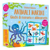 Animali marini. Ediz. a colori. Con 4 cartelle. Con libro illustrato