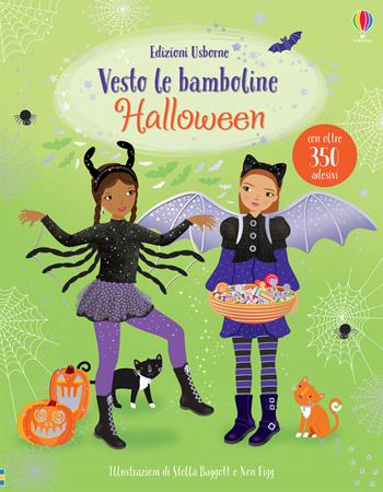 Halloween. Con adesivi. Ediz. a colori - Fiona Watt - Libro Usborne 2020, Vesto le bamboline | Libraccio.it