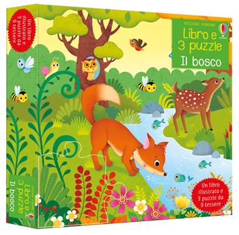 Il bosco. Ediz. a colori. Con 3 puzzle - Sam Taplin - Libro Usborne 2020, Libro e 3 puzzle | Libraccio.it