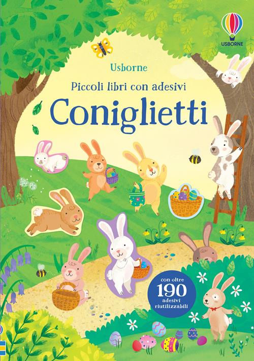 Coniglietti. Piccoli libri con adesivi. Ediz. a colori - Kristie  Pickersgill - Libro Usborne 2021, Libri stickers