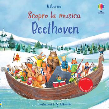 Beethoven - Sam Taplin - Libro Usborne 2021, Scopro la musica | Libraccio.it