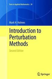 Introduction to Perturbation Methods