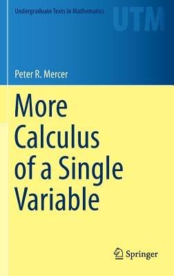 More Calculus of a Single Variable - Peter R. Mercer - Libro Springer-Verlag New York Inc., Undergraduate Texts in Mathematics | Libraccio.it