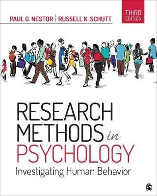 Research Methods in Psychology - Paul G. Nestor, Russell K. Schutt - Libro SAGE Publications Inc | Libraccio.it