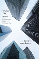 Having Too Much  - Libro Open Book Publishers | Libraccio.it