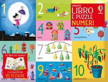 Numeri. Ediz. a colori. Con puzzle - Felicity Brooks - Libro Usborne 2021, Libro e puzzle | Libraccio.it