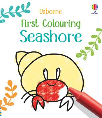 Seashore. First colouring. Ediz. a colori - Kate Nolan - Libro Usborne 2022 | Libraccio.it