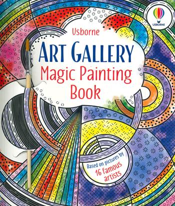 Art gallery. Magic painting book. Con pennello - Ashe de Sousa - Libro Usborne 2024 | Libraccio.it