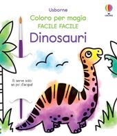 Dinosauri. Ediz. illustrata. Con pennello