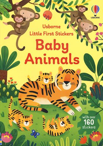 Baby animals. Little first stickers. Ediz. a colori - Jane Bingham - Libro Usborne 2024 | Libraccio.it
