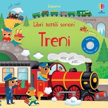 Treni. Ediz. a colori - Sam Taplin - Libro Usborne 2023, Libri tattili sonori | Libraccio.it