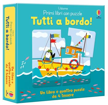 Tutti a bordo! Ediz. a colori. Con puzzle - Matthew Oldham - Libro Usborne 2023, Primi libri con puzzle | Libraccio.it