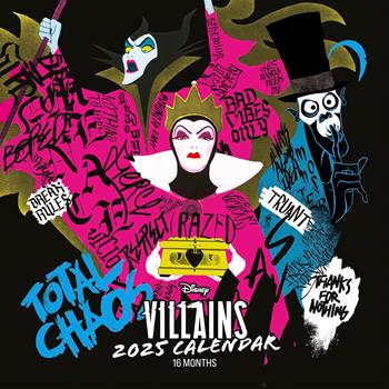 Calendario 30x30 disney villains 2025 pyramid  - Libro Alpha Edition 2024 | Libraccio.it