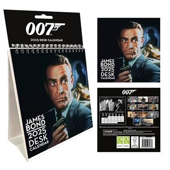 Calendario table james bond 2025 pyramid  - Libro Alpha Edition 2024 | Libraccio.it