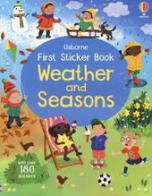 Weather and seasons. First sticker book