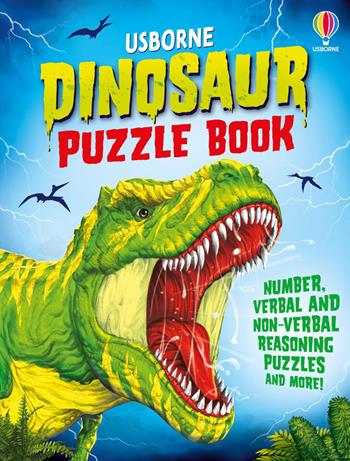 Dinosaur. Puzzle book. Ediz. illustrata - Kirsteen Robson - Libro Usborne 2024 | Libraccio.it