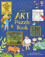 Art puzzle book. Ediz. a colori - Rosie Dickins - Libro Usborne 2024 | Libraccio.it